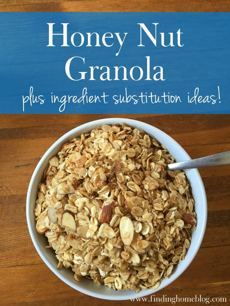 Homemade Granola | Finding Home Blog