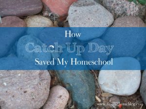 Catch Up Day | Finding Home Blog