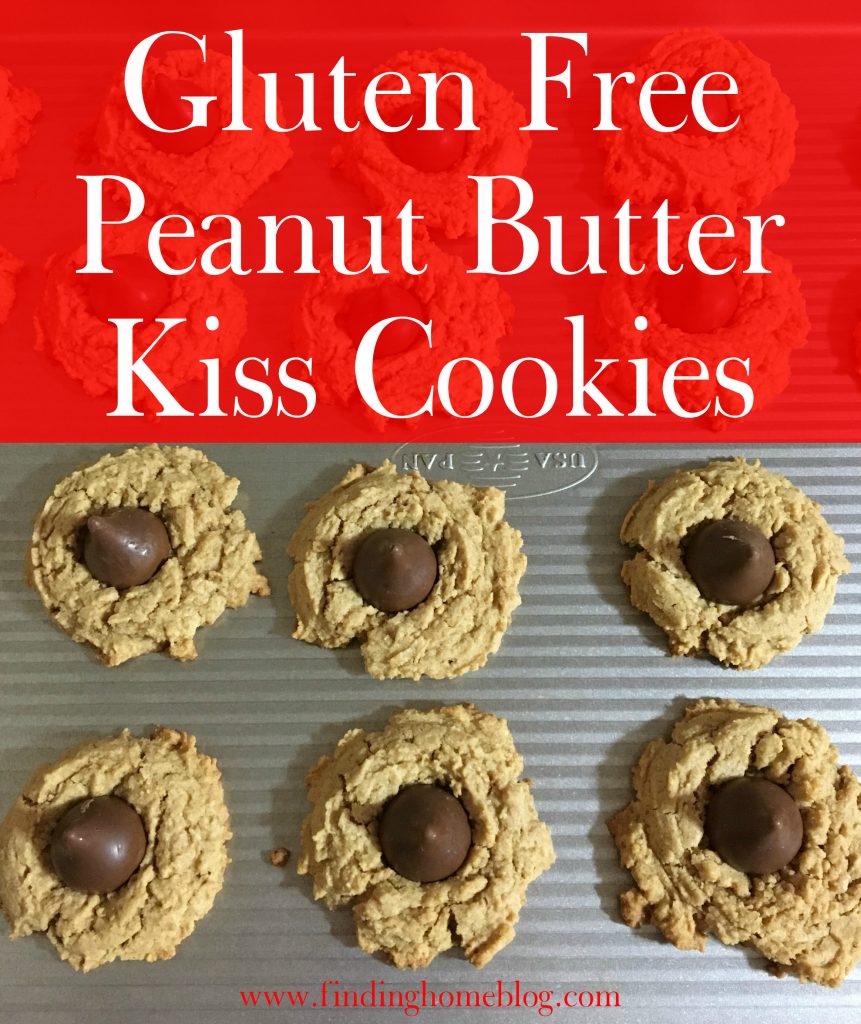 Gluten Free Peanut Butter Kiss Cookies | Finding Home Blog