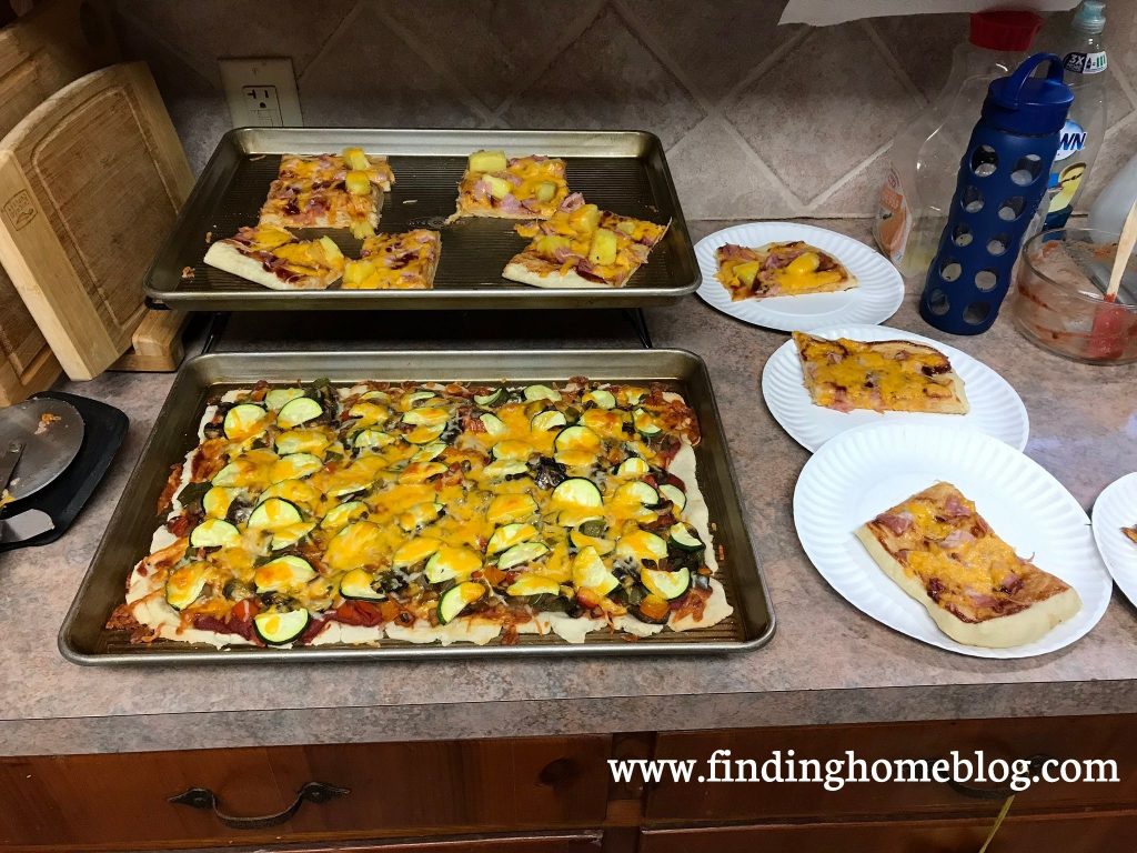 How We Do Homemade Pizza Night | Finding Home Blog