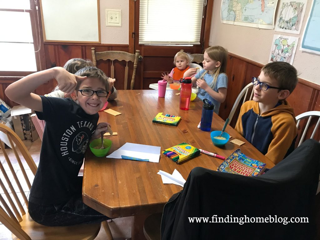 2020 Day in the Life of Our Homeschool | Finding Home Blog