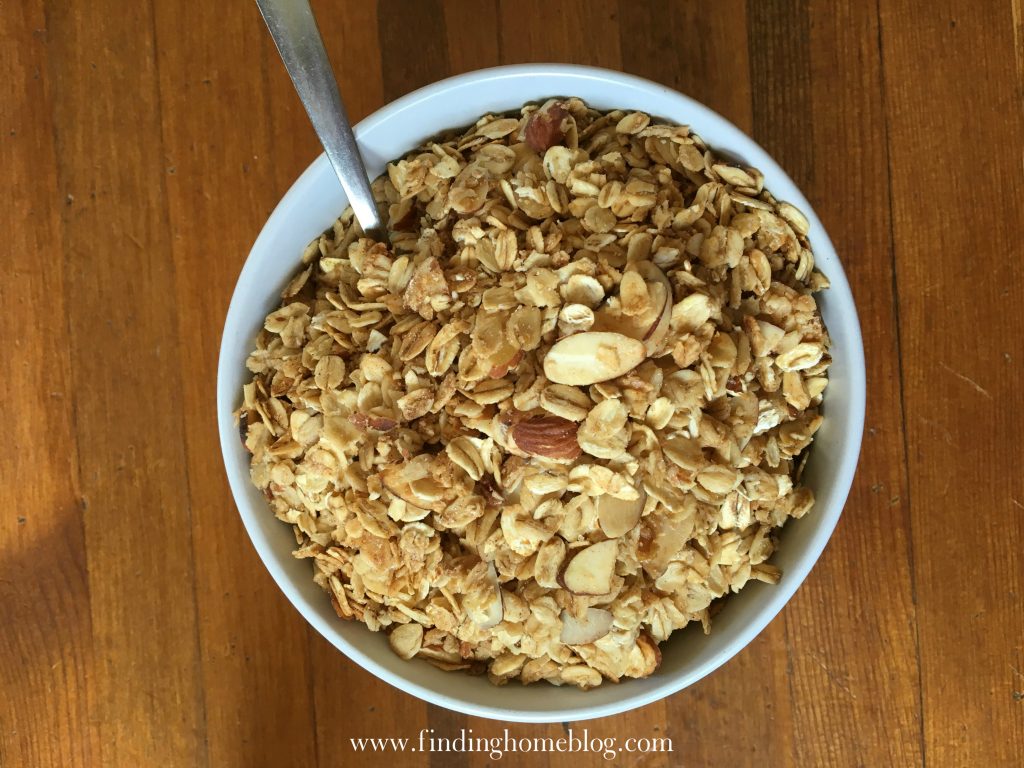 Homemade Granola | Finding Home Blog