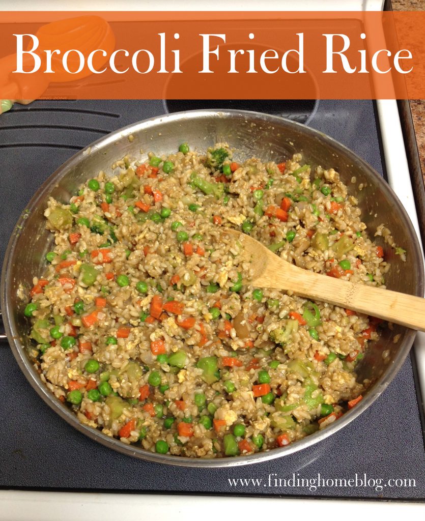 Broccoli Fried Rice | Finding Home Blog