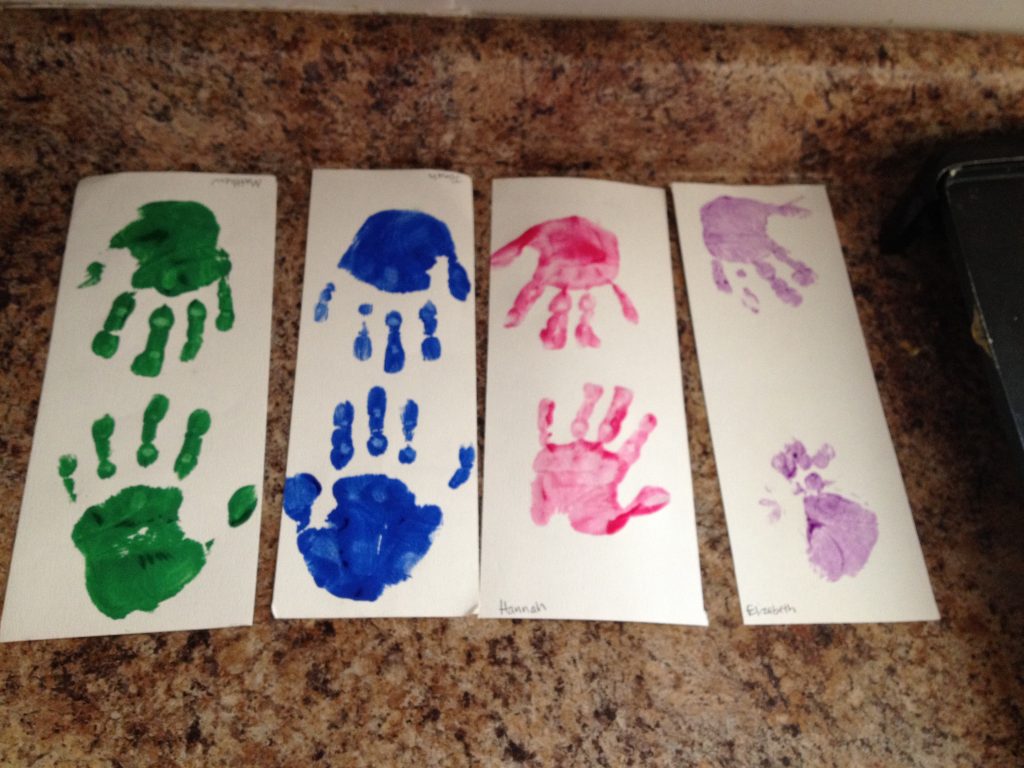 Kid Handprints | Finding Home Blog