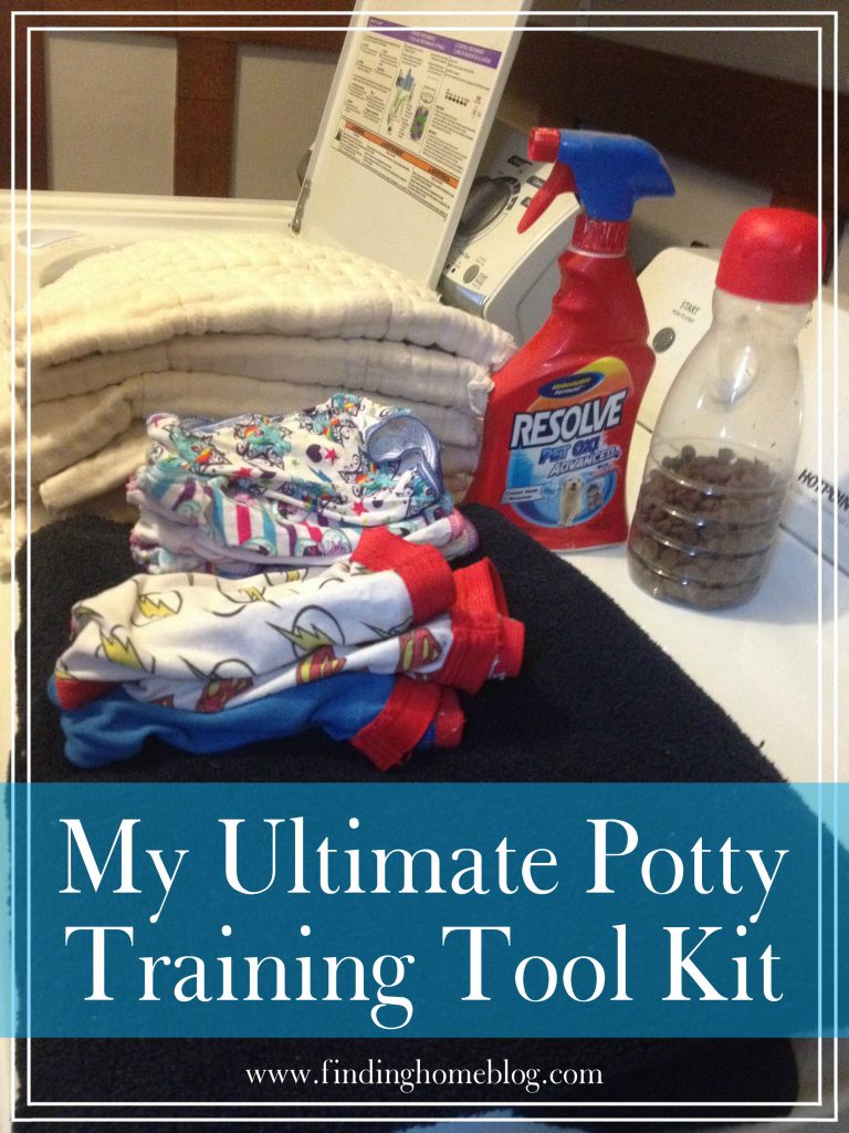 Potty Training Tool Kit | Finding Home Blog