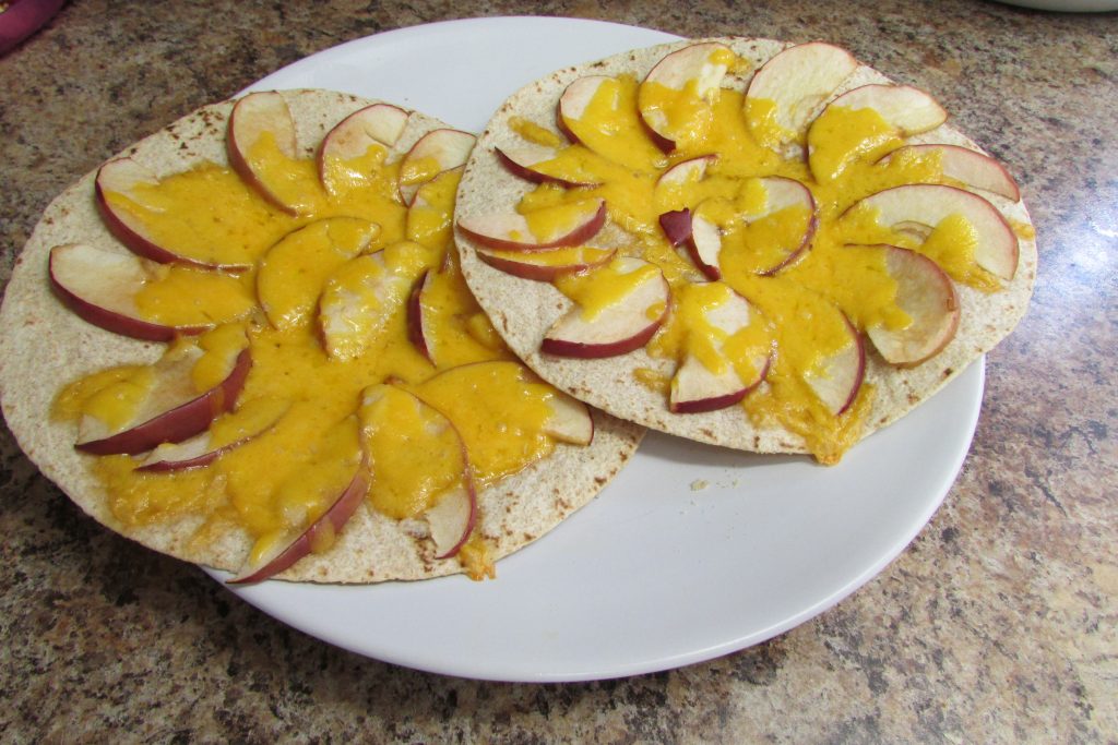 Easy Apple Quesadillas | Finding Home Blog