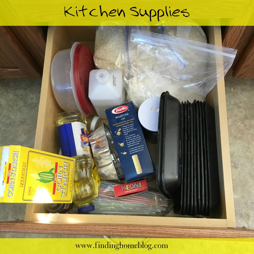 Kitchen Supplies | Finding Home Blog