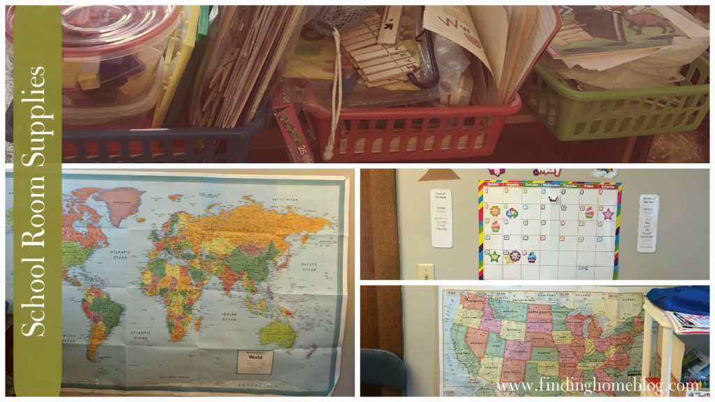 School Room Supplies | Finding Home Blog