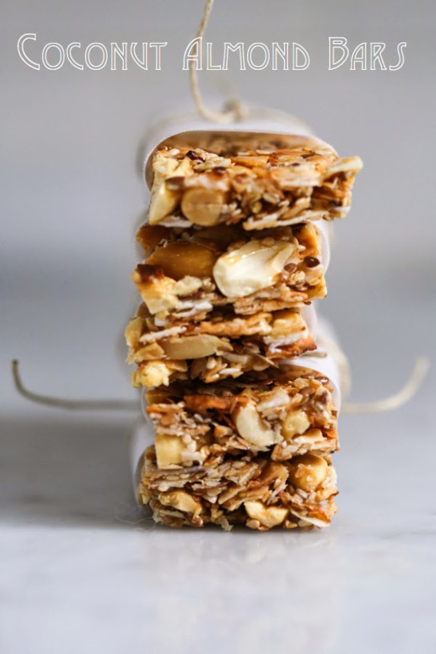 Coconut Almond Bars Feasting at Home