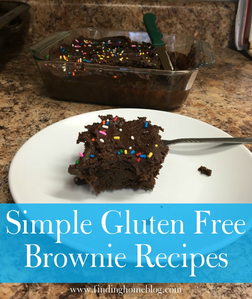 Simple Gluten Free Brownie Recipes | Finding Home Blog
