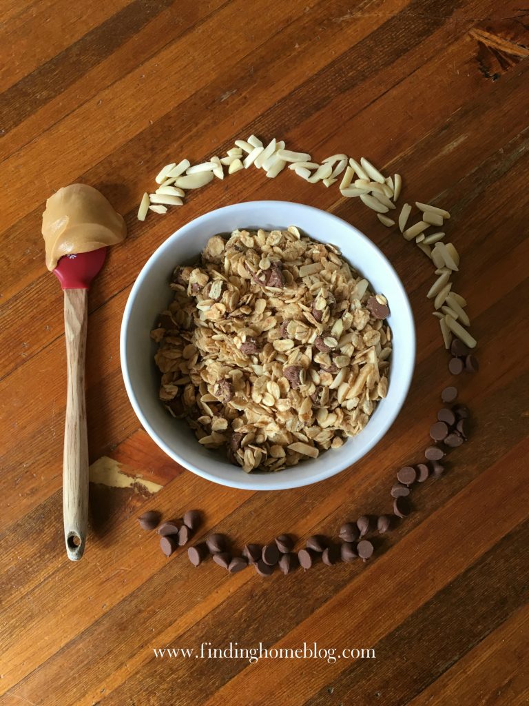 Peanut Butter Cup Granola | Finding Home Blog