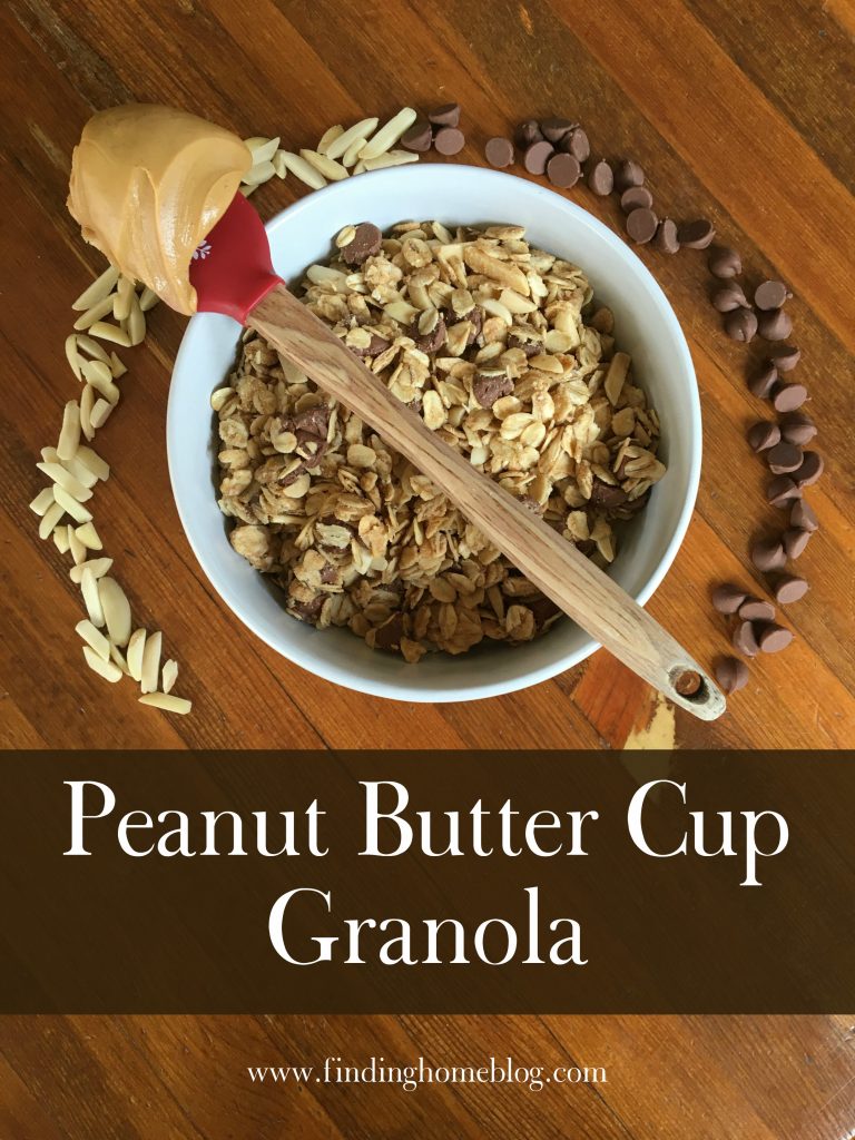 Peanut Butter Cup Granola | Finding Home Blog