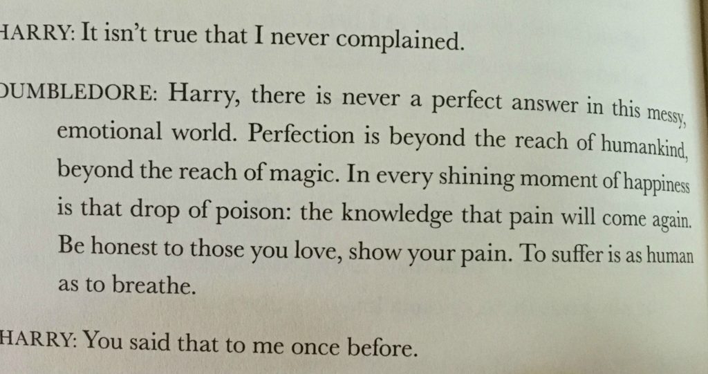 Harry Potter and the Cursed Child Quote | Finding Home Blog