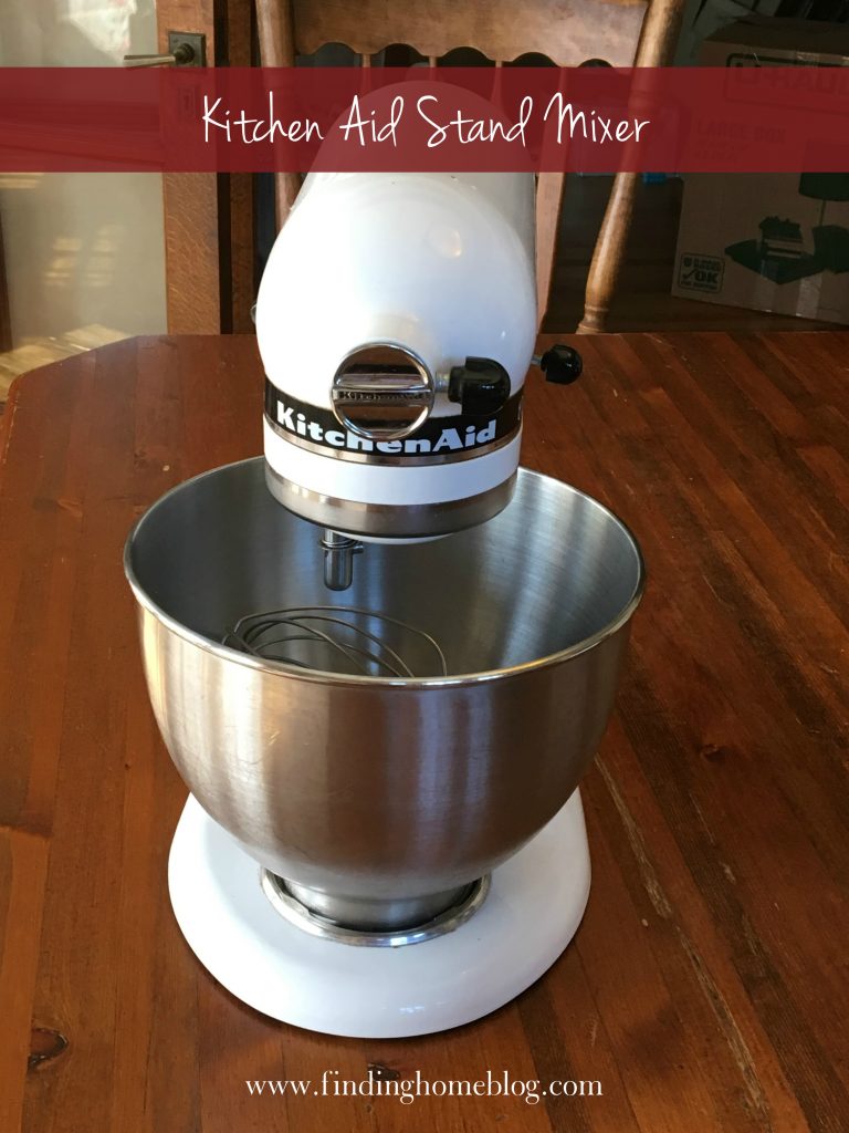 Kitchen Aid Stand Mixer | Finding Home Blog