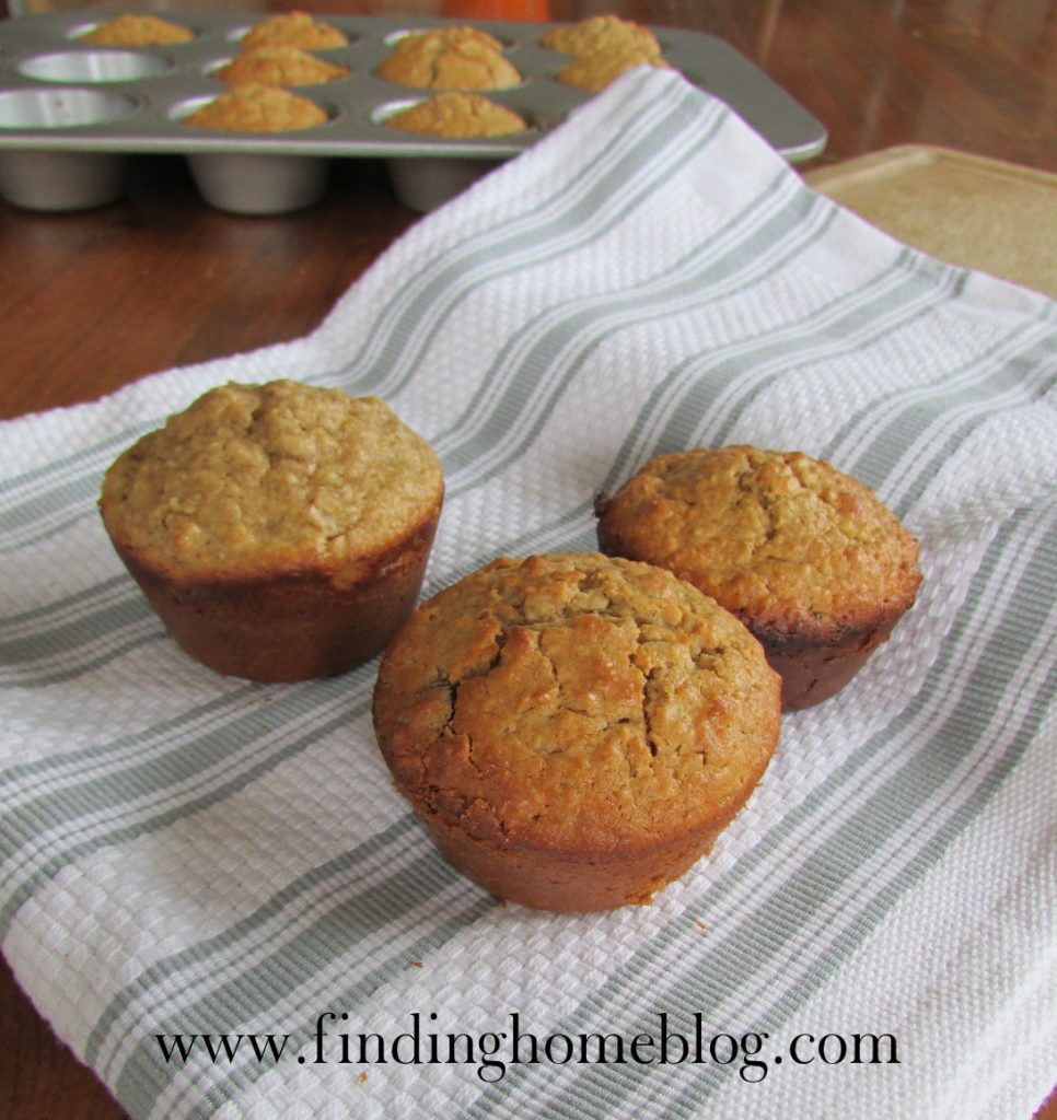 Peanut Butter Chocolate Chip Muffins | Finding Home Blog