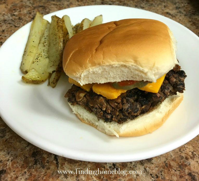 Black Bean Burgers | Finding Home Blog