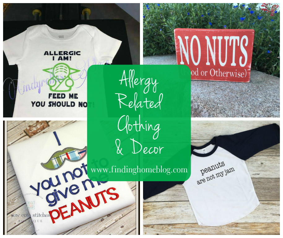 Allergy Related Clothing and Decor | Finding Home Blog