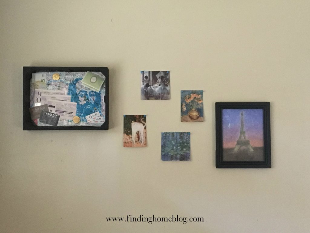 How To Hang Pictures When You Can't Hang Pictures | Finding Home Blog