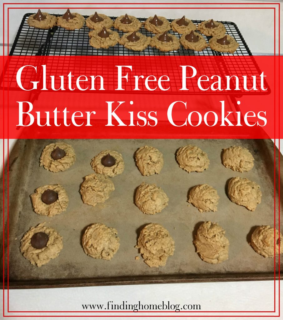 Gluten Free Peanut Butter Kiss Cookies | Finding Home Blog