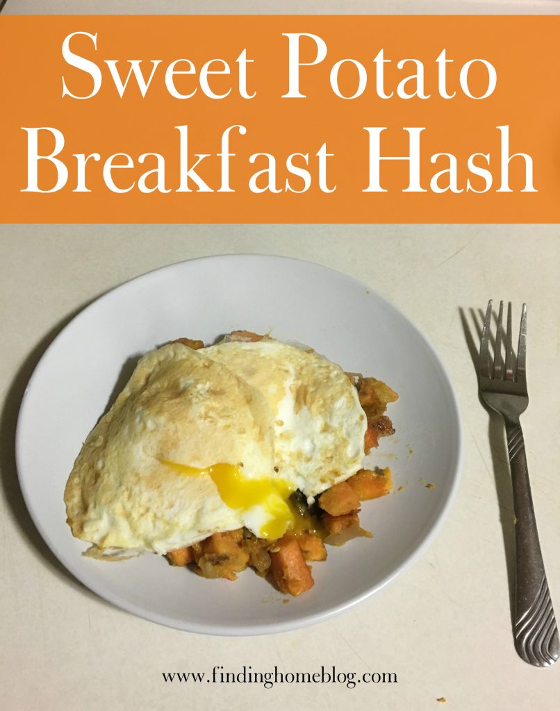 Sweet Potato Breakfast Hash | Finding Home Blog