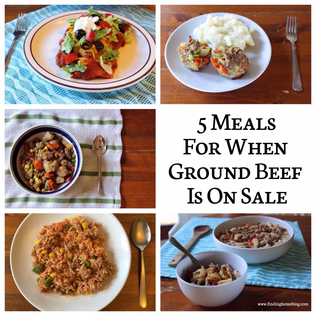 5 Meals For When Ground Beef Is On Sale