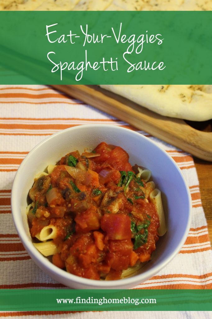 Recipe: Eat-Your-Veggies Spaghetti Sauce