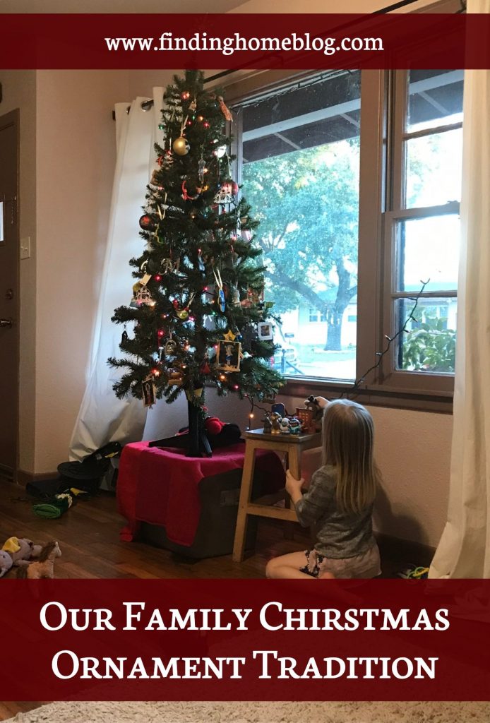Our Family Christmas Ornament Tradition | Finding Home Blog