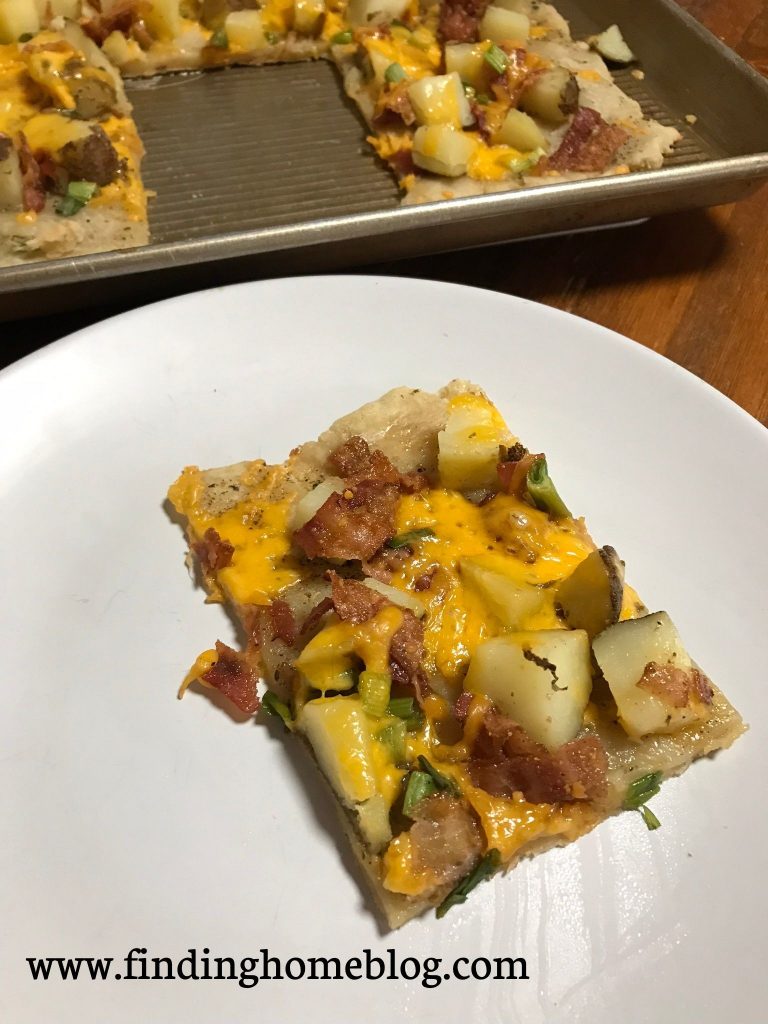 Potato Pizza | Finding Home Blog