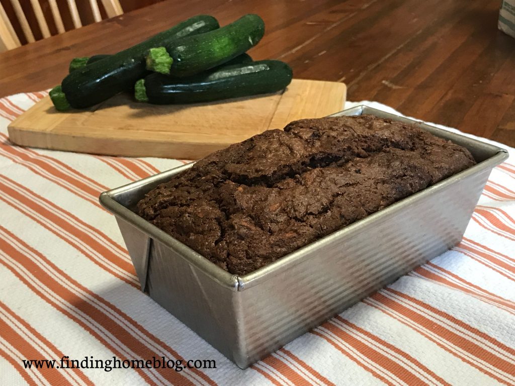 Gluten Free Chocolate Zucchini Bread | Finding Home Blog