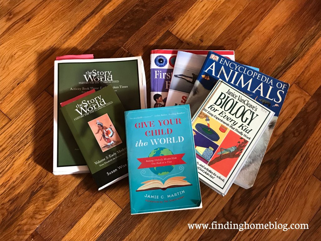 2019-2020 Homeschool Curriculum | Finding Home Blog