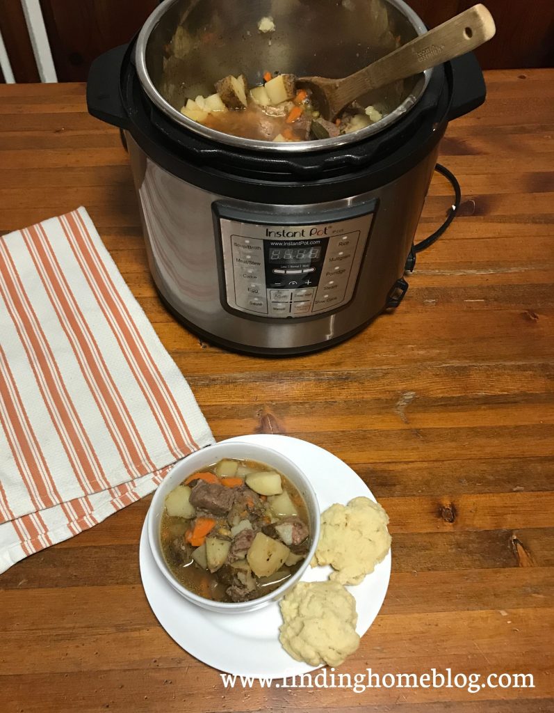 Beef Stew: Instant Pot and Crockpot | Finding Home Blog
