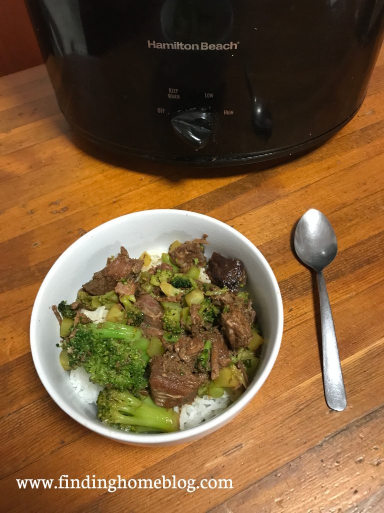 Beef and Broccoli | Finding Home Blog