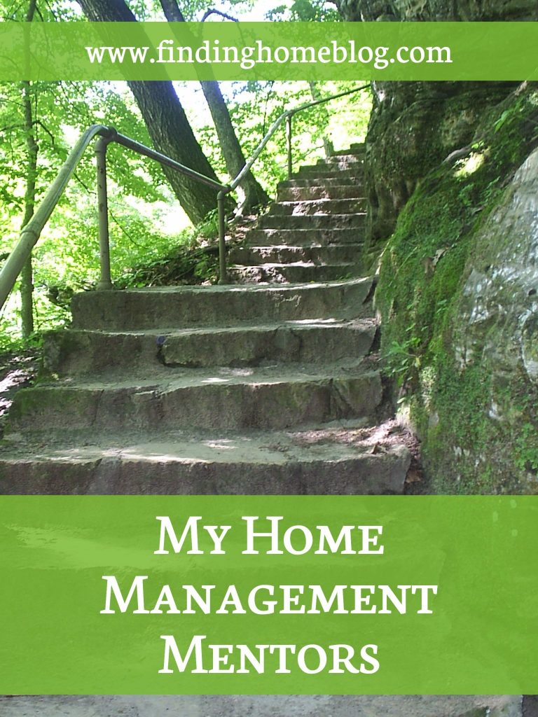 My Home Management Mentors | Finding Home Blog