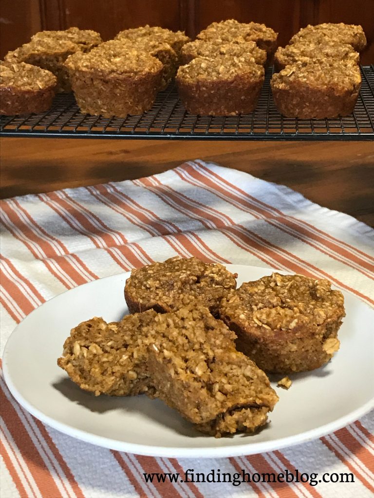 Sweet Potato Oat Flour Muffins | Finding Home Blog