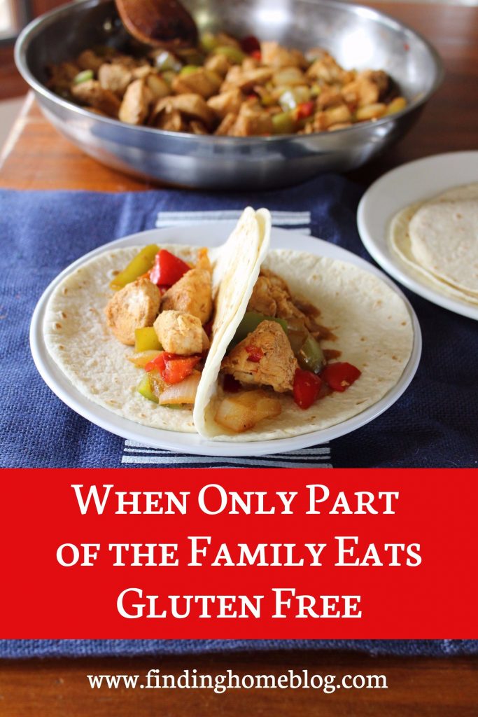 When Only Part of the Family Eats Gluten Free | Finding Home Blog
