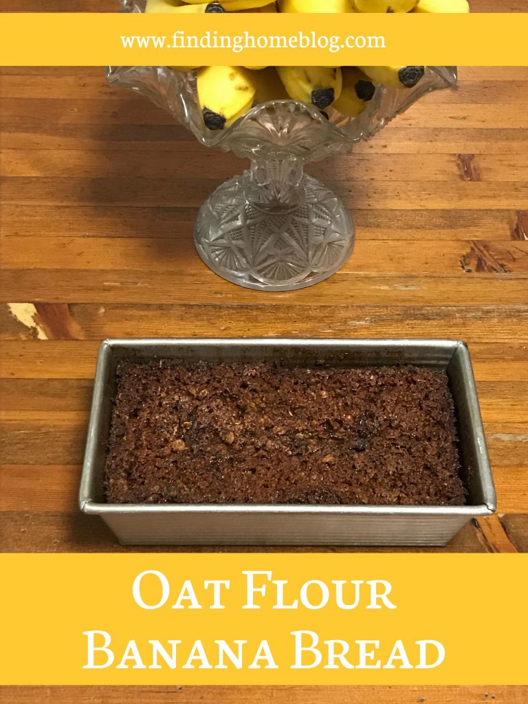 Oat Flour Banana Bread | Finding Home Blog