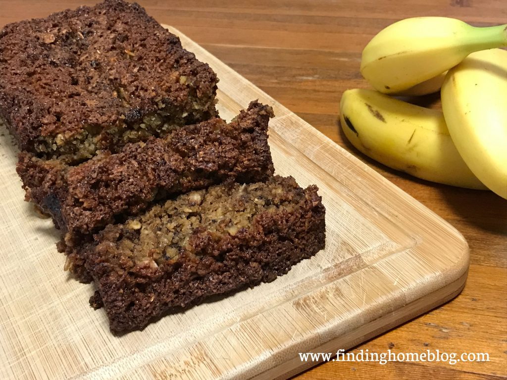 Oat Flour Banana Bread | Finding Home Blog