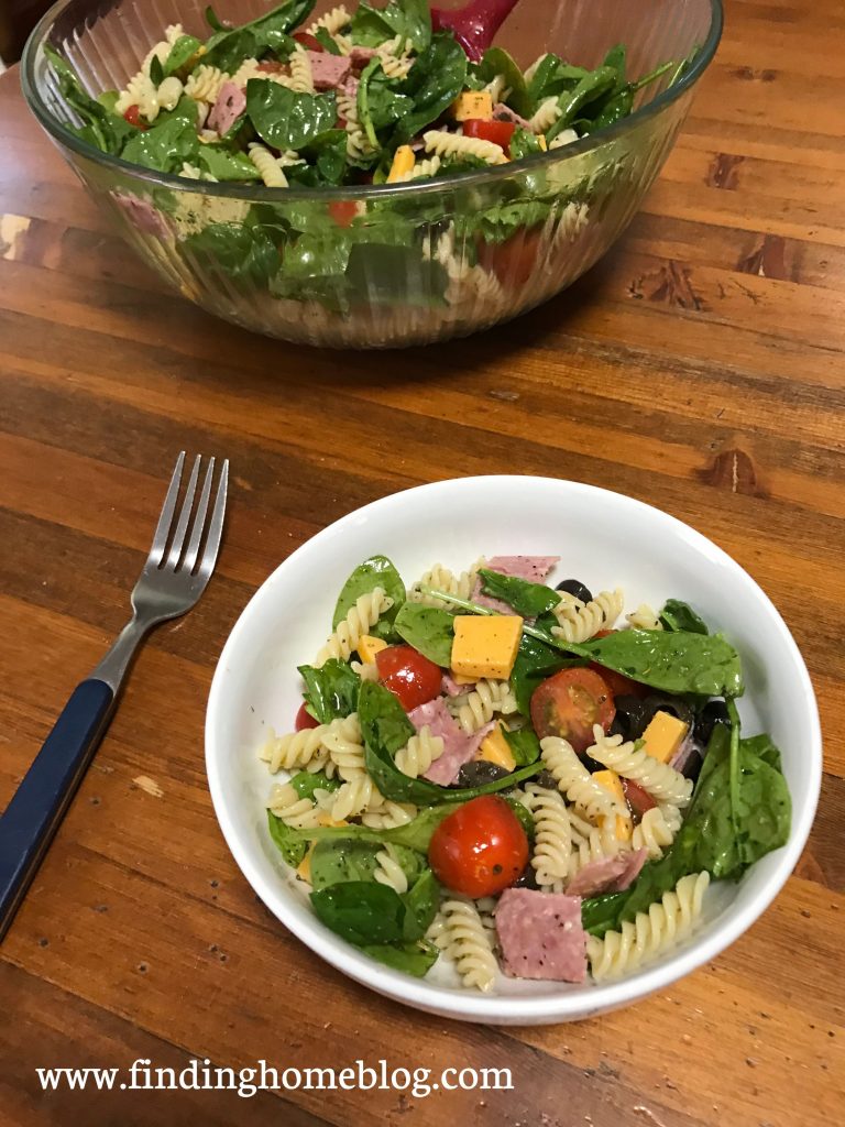Easy Italian Pasta Salad | Finding Home Blog