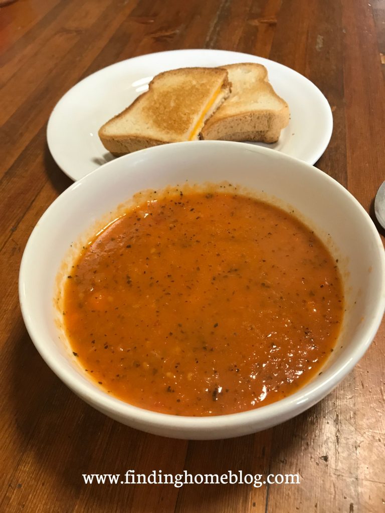 Instant Pot Tomato Basil Soup | Finding Home Blog