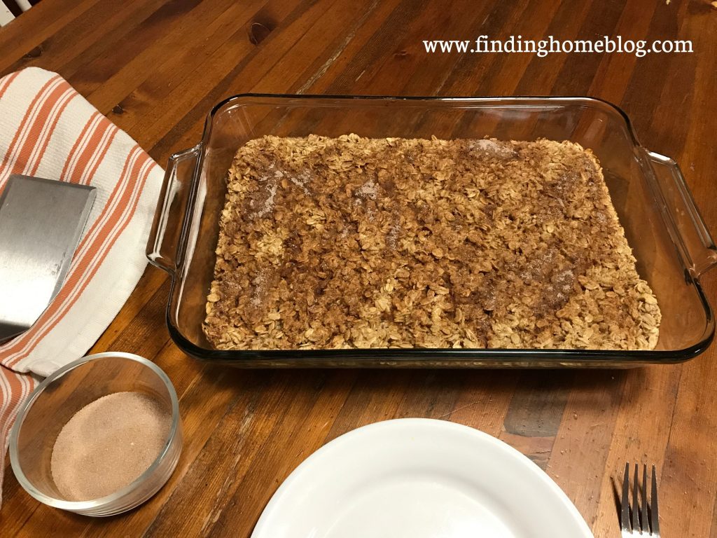 Snickerdoodle Cookie Baked Oatmeal | Finding Home Blog