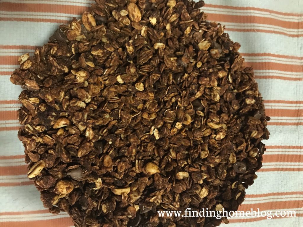 Chocolate Peanut Butter Granola | Finding Home Blog