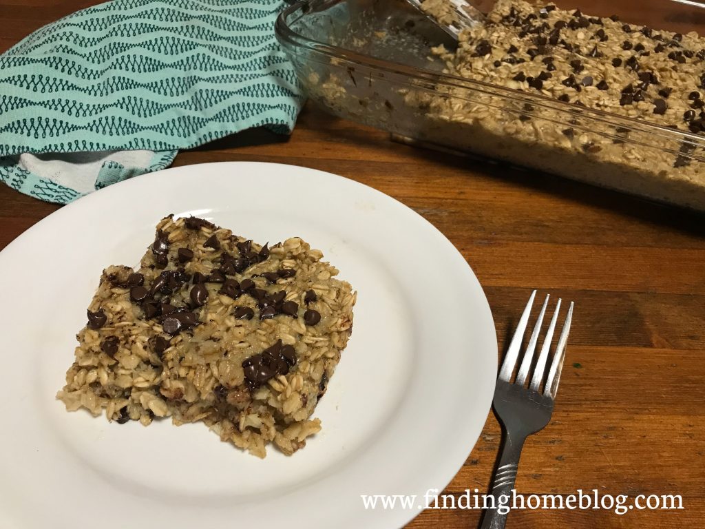 Banana Baked Oatmeal | Finding Home Blog