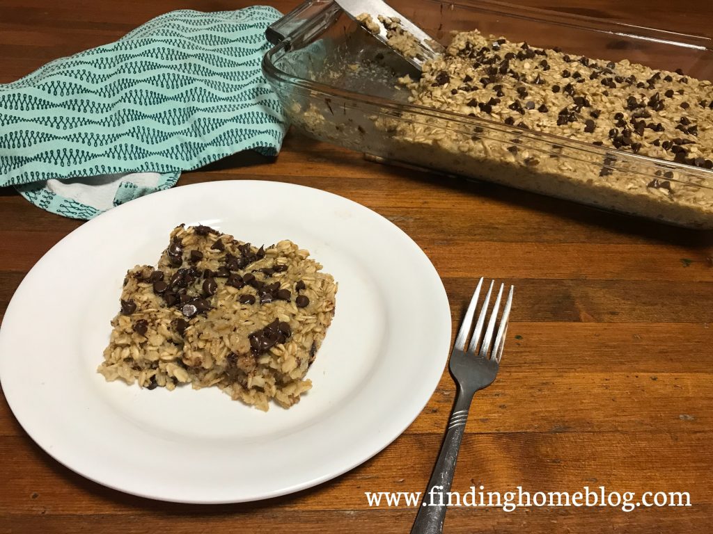 Banana Baked Oatmeal | Finding Home Blog